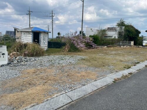 今帰仁ウェルネスビレッジ 海が見える100坪の売地